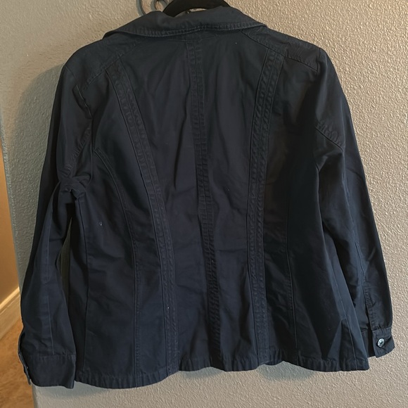 Christopher and Banks Zip Up Blazer - Picture 2 of 5